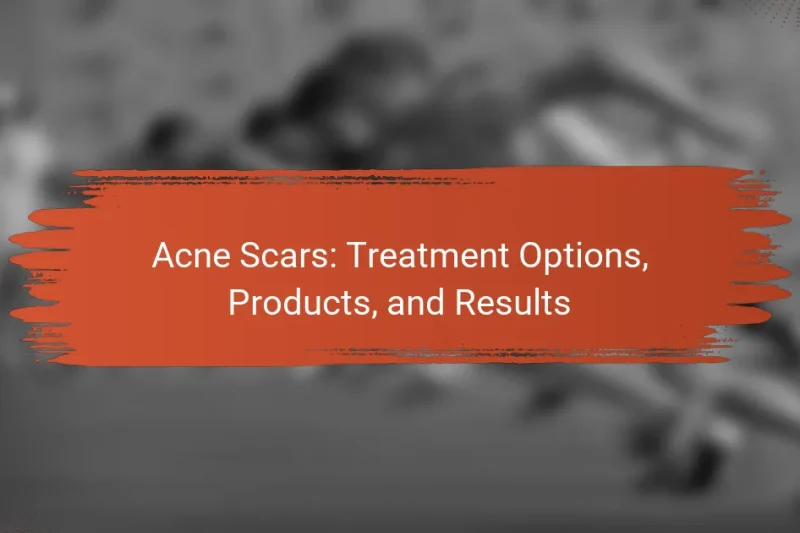 Acne Scars: Treatment Options, Products, and Results
