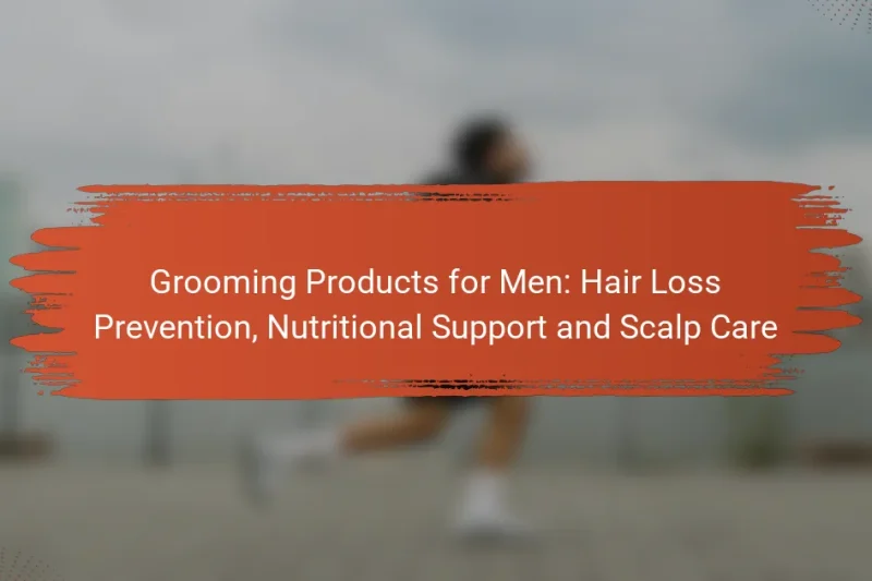 Grooming Products for Men: Hair Loss Prevention, Nutritional Support and Scalp Care