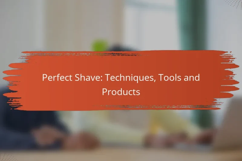 Perfect Shave: Techniques, Tools and Products