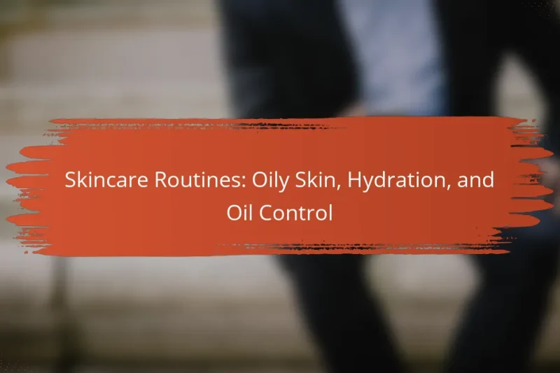 Skincare Routines: Oily Skin, Hydration, and Oil Control